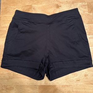 Express high waisted mini shorts